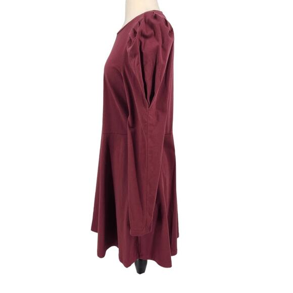 English Factory Puff Sleeve Fit & Flare Skater Dress - Picture 3 of 9